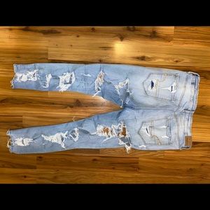 Light Blue Super Stretch American Eagle jeans